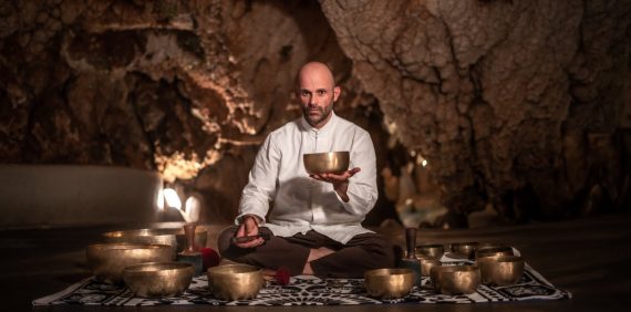 campane tibetane Grotta Giusti