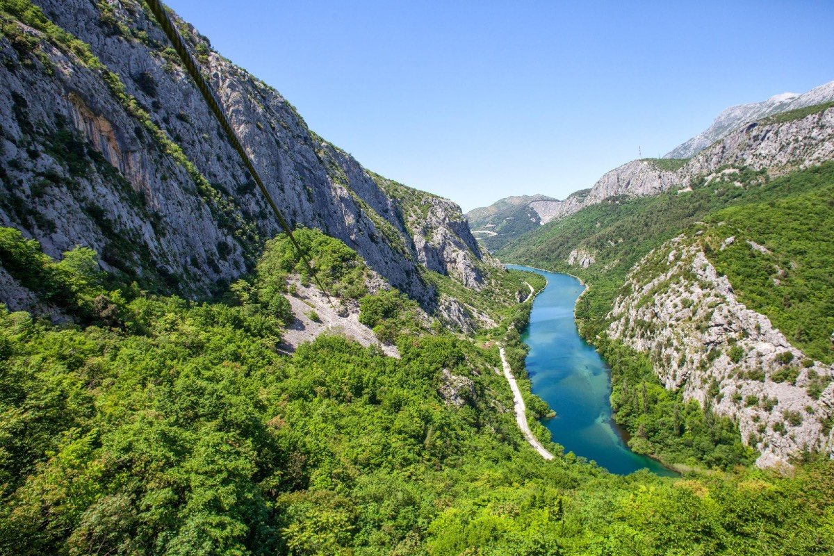 Cetina zipline foto Denis Peros