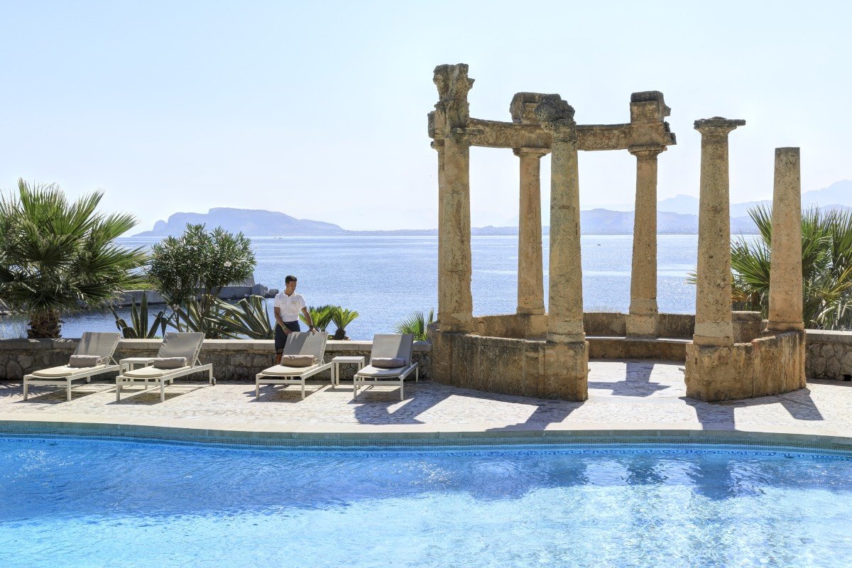 Villa Igiea, piscina