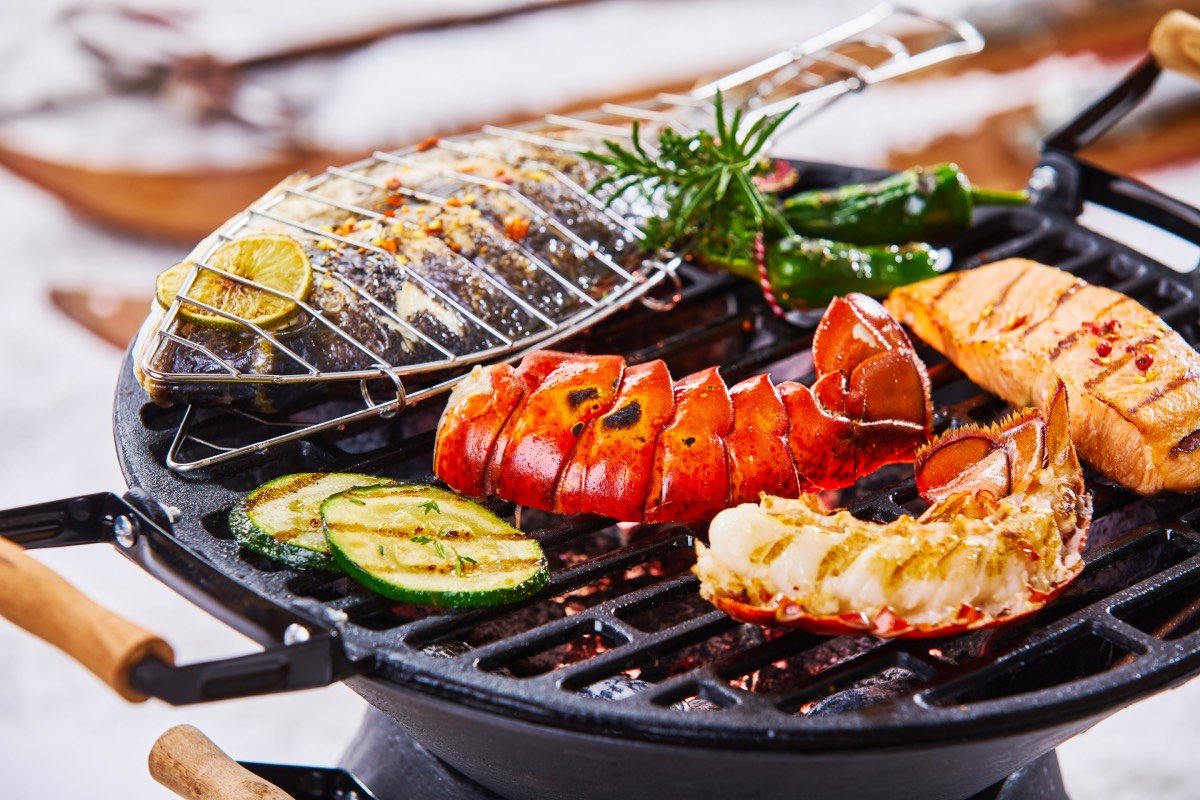 Crayfish grill