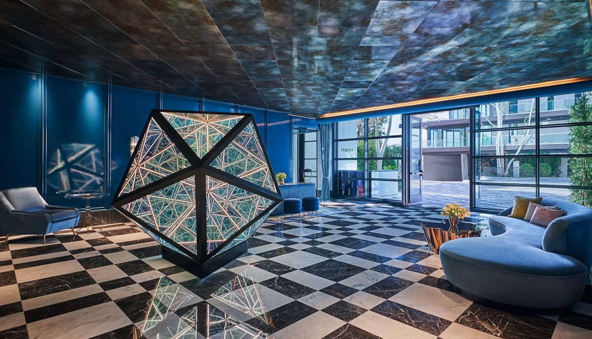 Pendry Hotel West Hollywood lobby