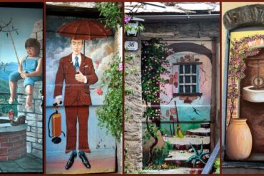 Valloria paese porte dipinte