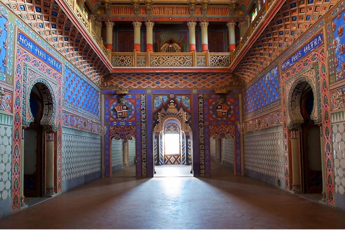 castello di sammezzano interni