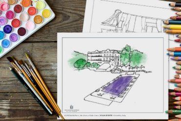 leading hotels album da colorare