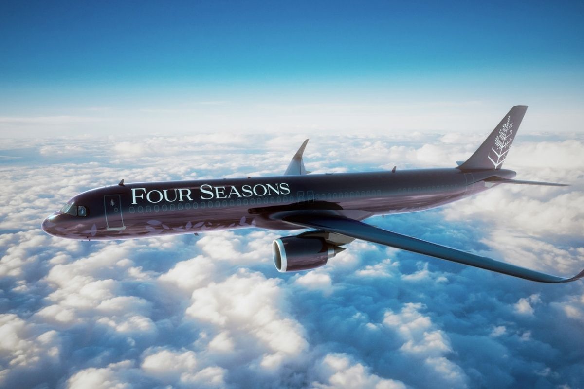 Four Seasons private jet
