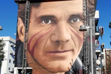 murales pasolini napoli scampia