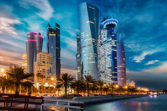 qatar skyline