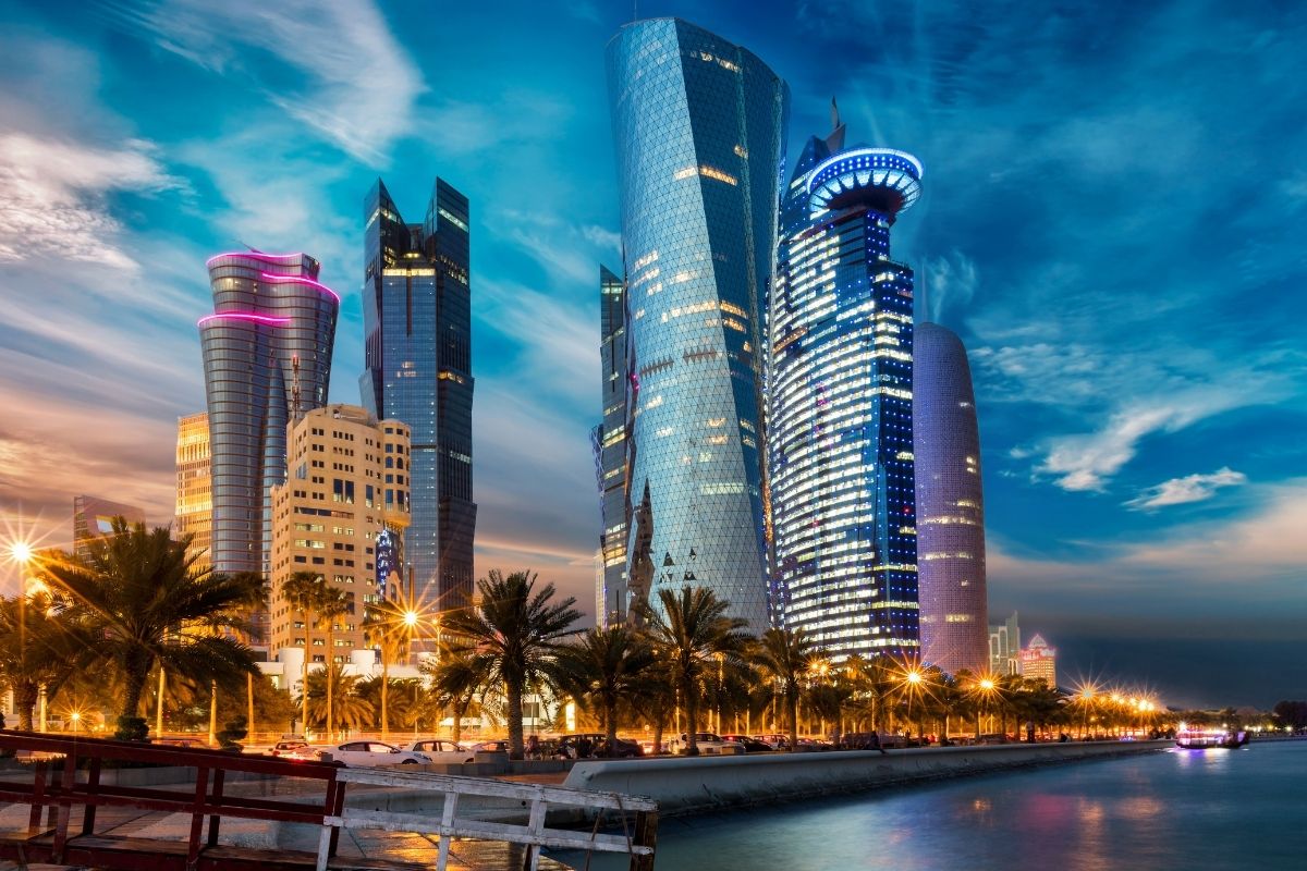 qatar skyline