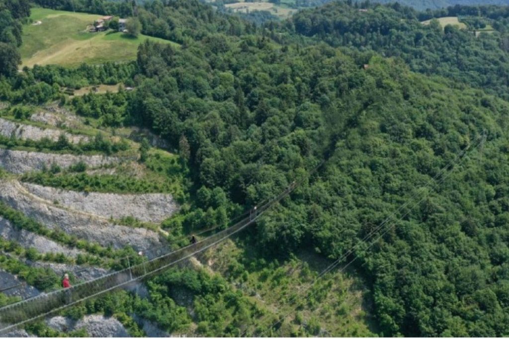 ponte tibetano dossena