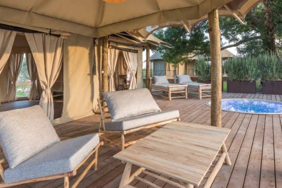 Terme di Vulci Glamping veranda