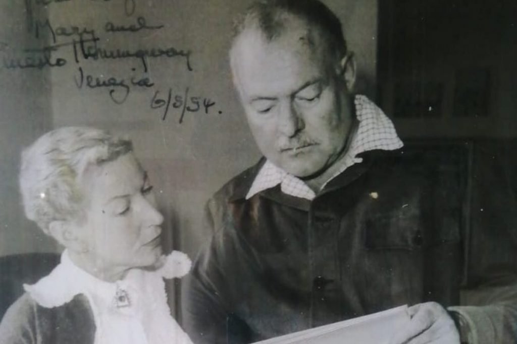 hemingway dedica bilancia di bepi