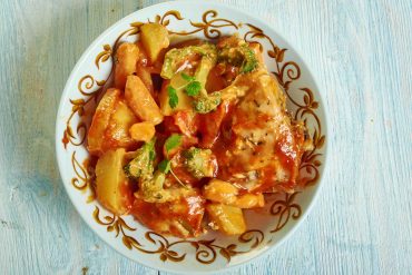 pollo al curry mauriziano