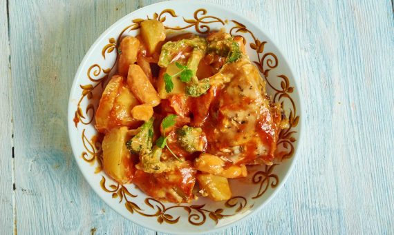 pollo al curry mauriziano