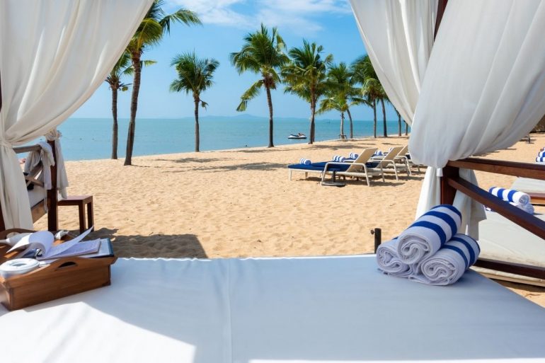 spa in spiaggia