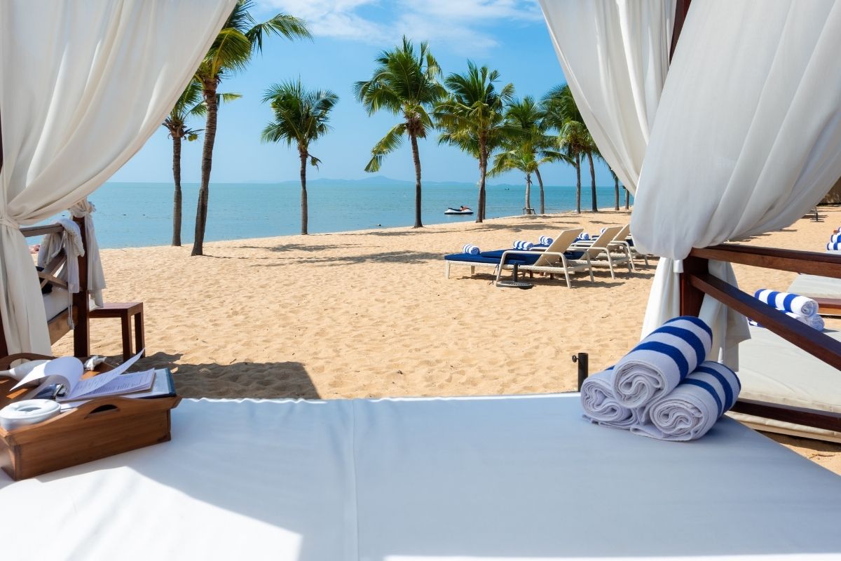 spa in spiaggia