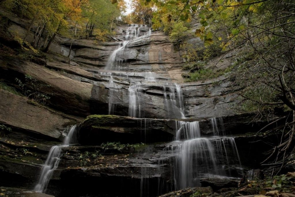 Foresta della Lama cascata