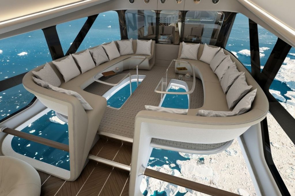 Ocean Sky Cruises courtesy of Hybrid Air Vehicles Ltd and Design Q