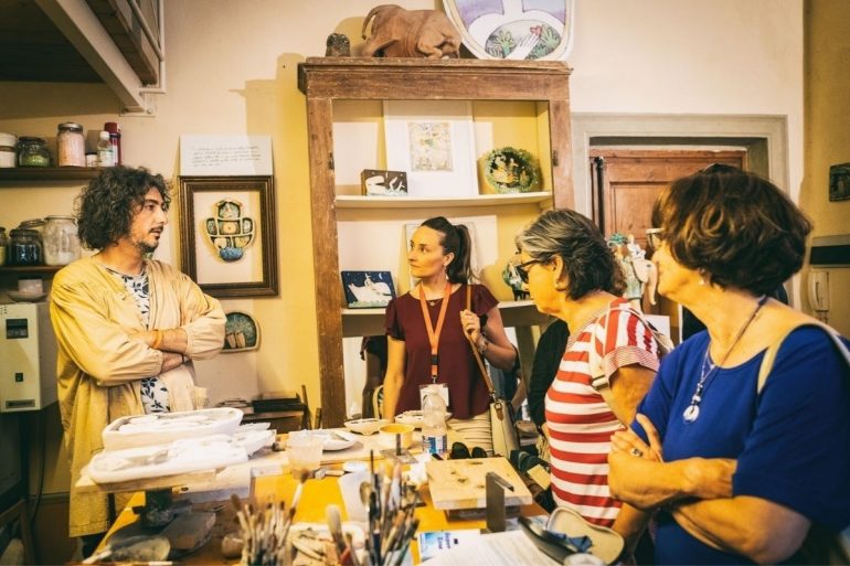 artigianato e aperitivo toscana