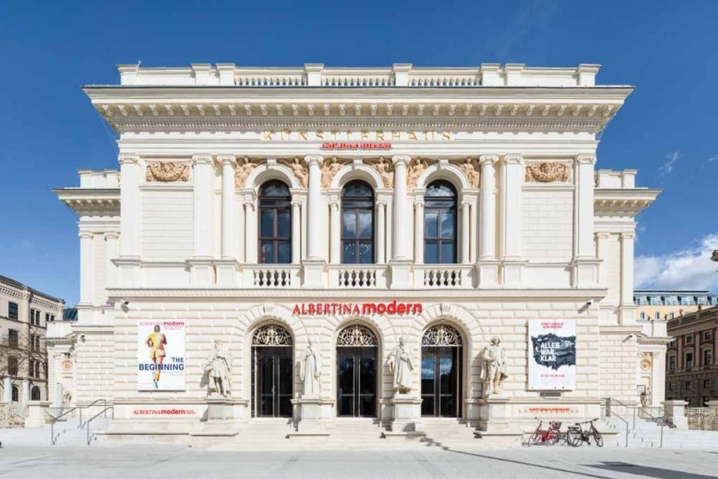 albertina modern vienna austria