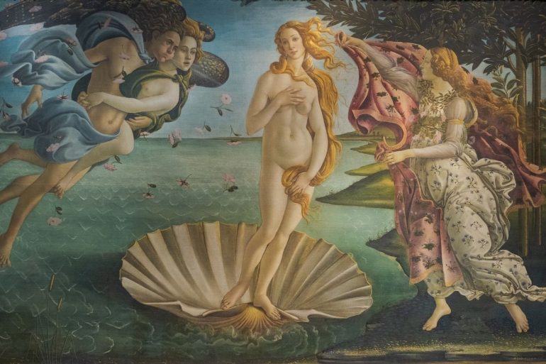 venere botticelli uffizi firenze