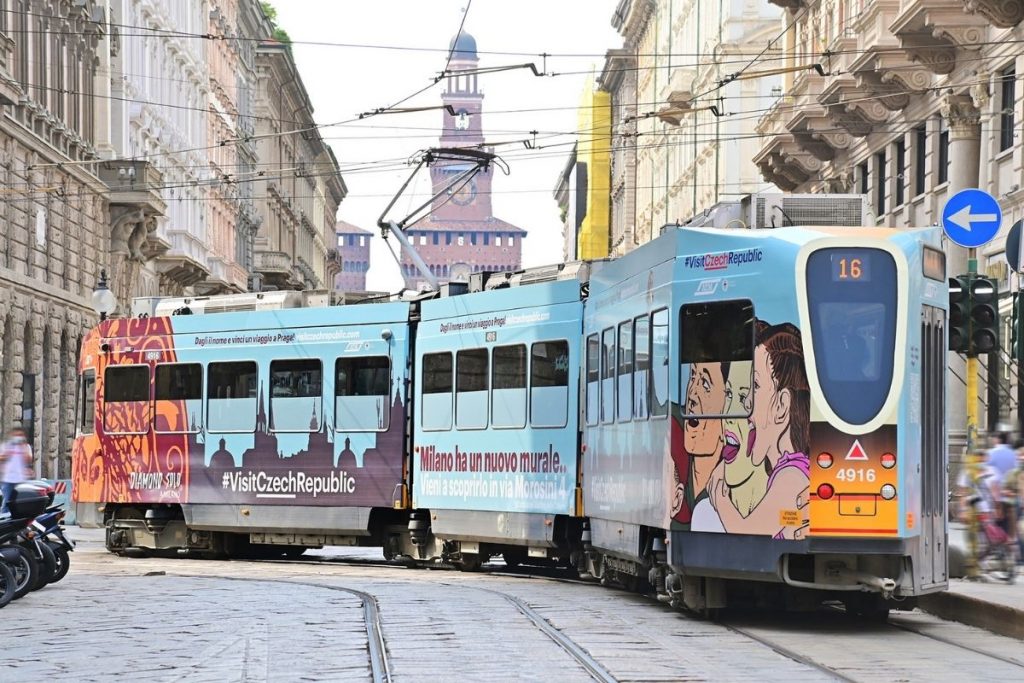 tram praga milano
