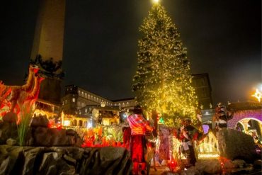 presepe peruviano piazza san pietro roma