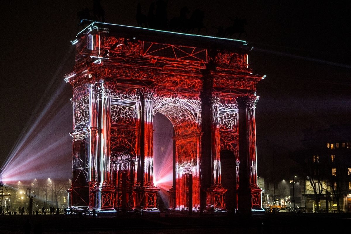 arco della pace metaverso