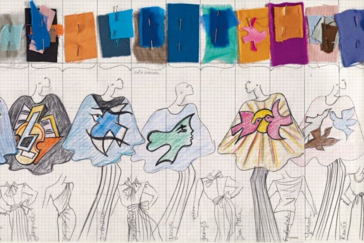 mostra diffusa Yves Saint Laurent Parigi