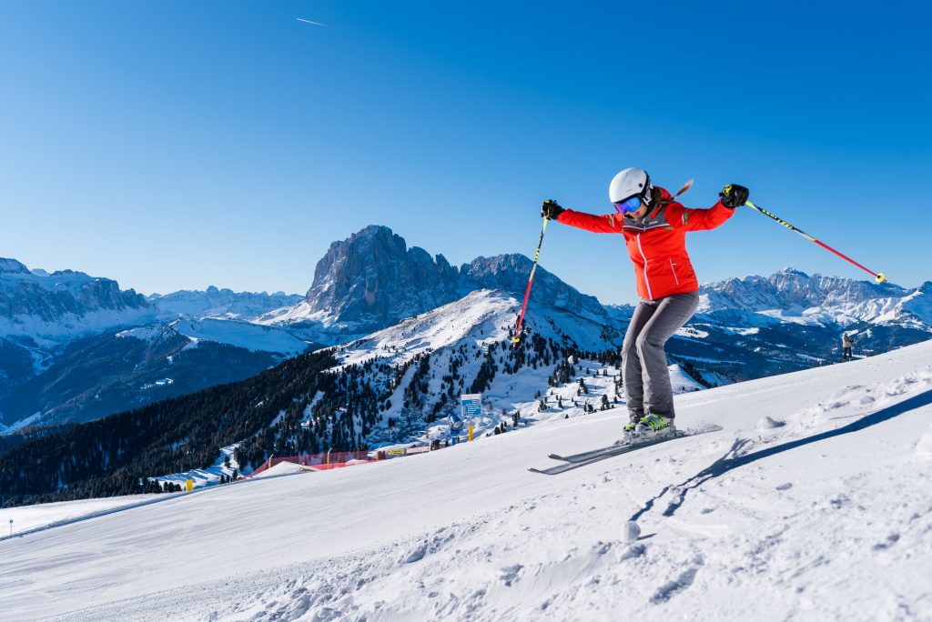 sciare val gardena