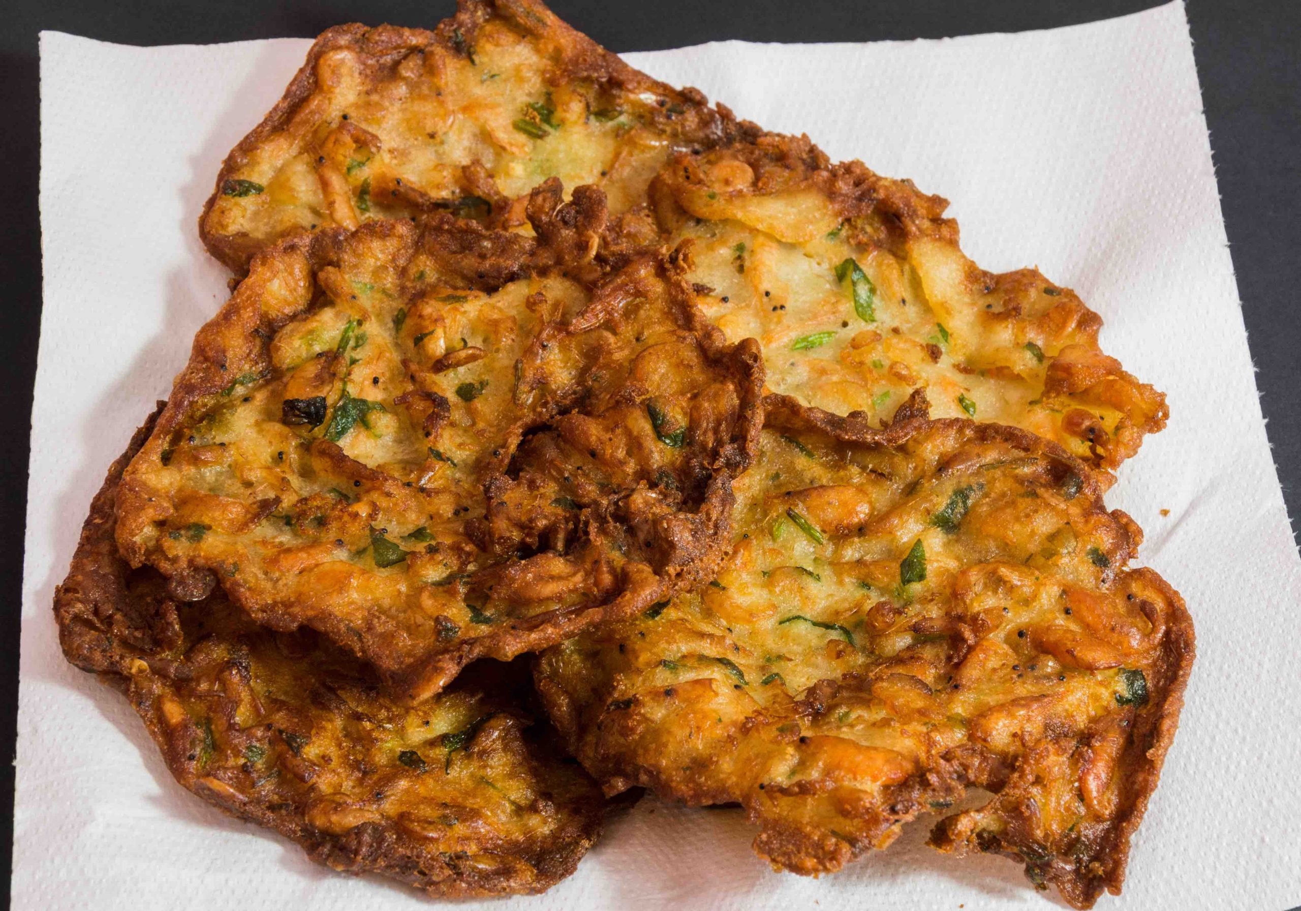 frittelle di gamberi andalusia