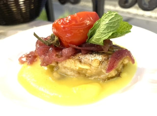 La versione della sarda a beccafico della Trattoria da Nino, a Taormina