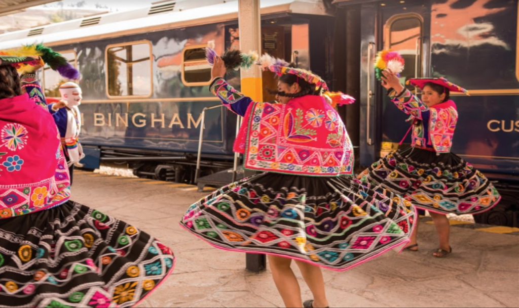 Treno Hiram Bingham Perù