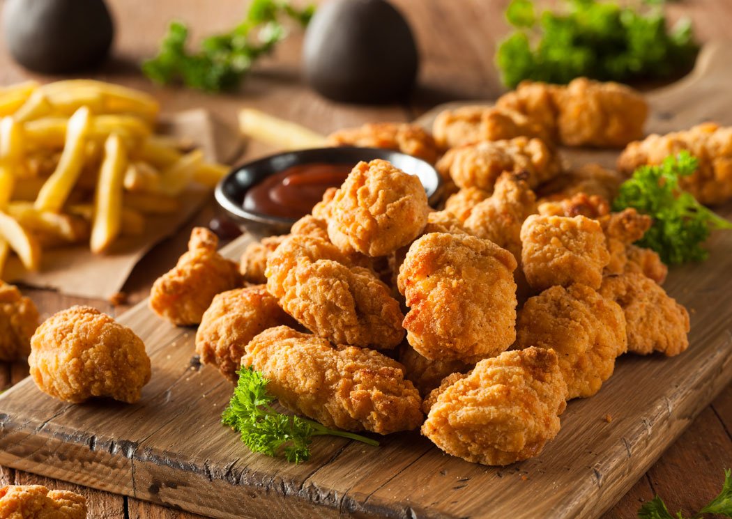 popcorn-pollo fritto