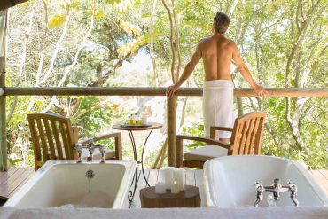 glamping spa outdoor