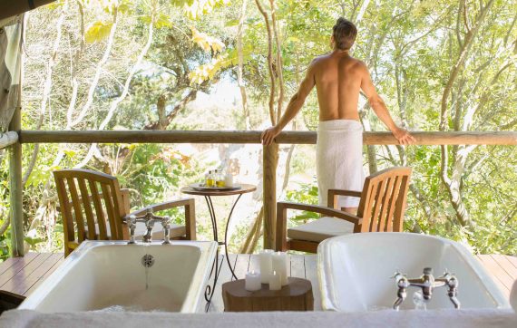 glamping spa outdoor