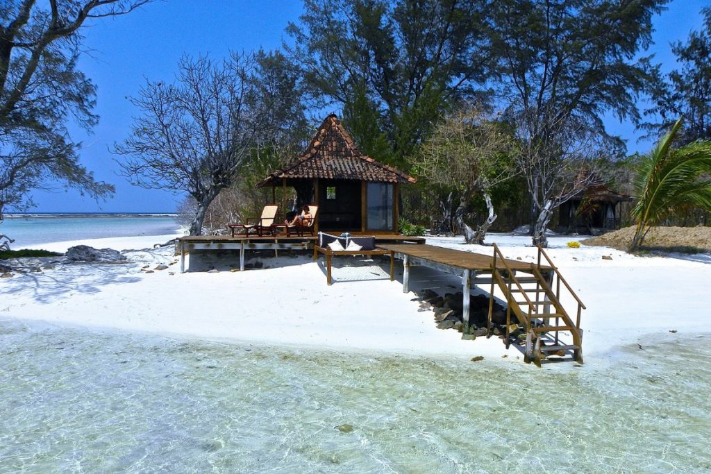 La spiaggia a Krakal
