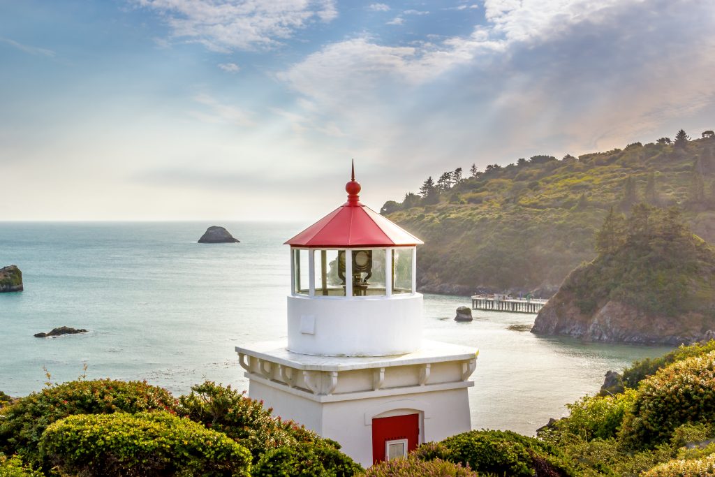 Faro di Trinidad, California