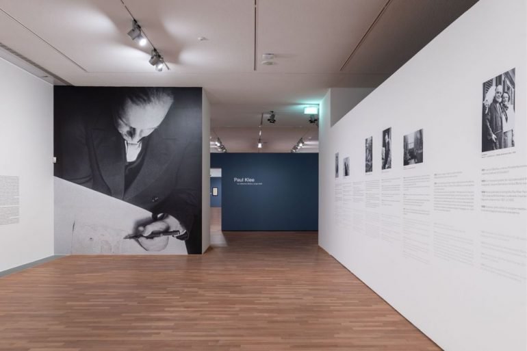 Mostra Paul Klee a Lugano, vedut del'allestimento, collezione Sylvie e Jorge Helft MASI Luca Meneghel