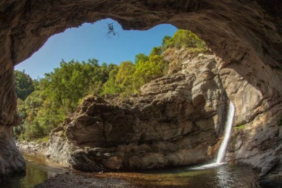 Sentiero Calabria, la cascata Pietra Cappa