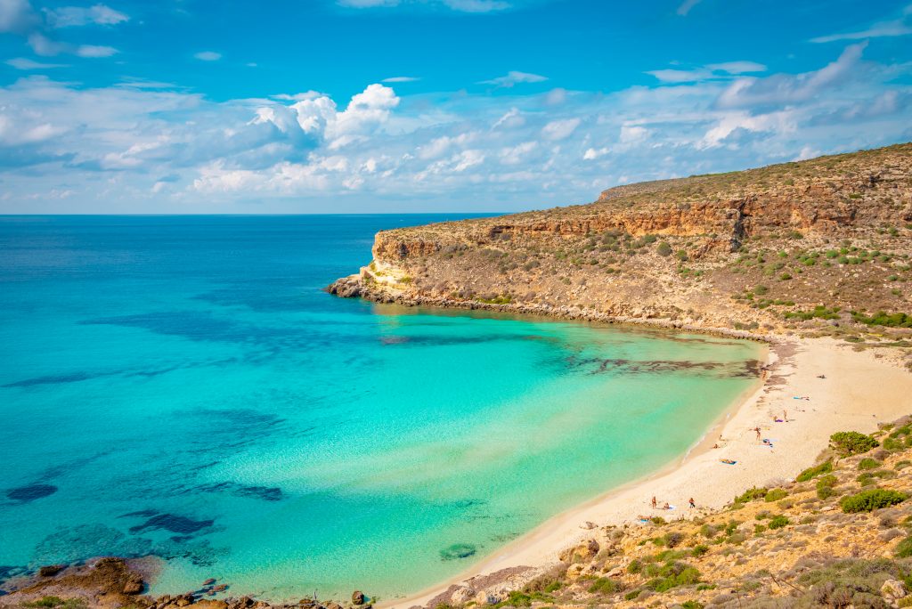 Spiaggia dei conigli, Lampedusa