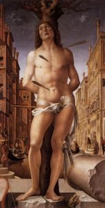 Liberale da Verona, San Sebastiano, Pinacoteca