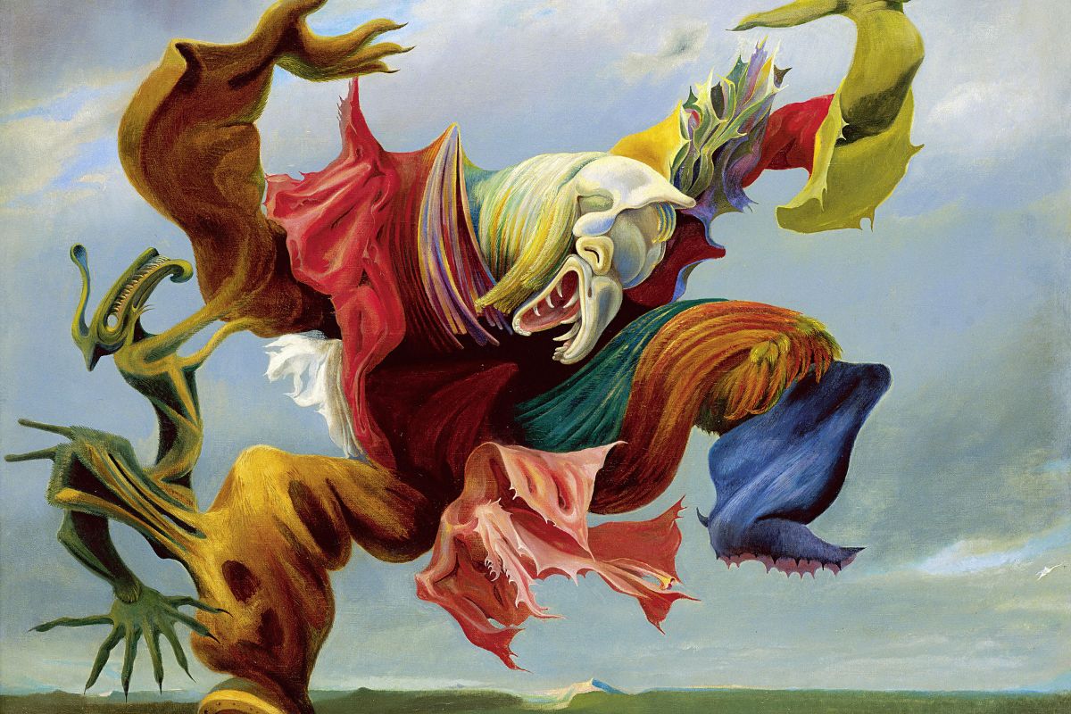 L’angelo del focolare, 1937 Olio su tela, 114 x 146 cm Collezione privata, Svizzera Classicpaintings Alamy Stock Photo © Max Ernst by SIAE 2022