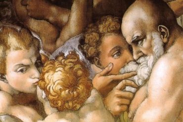 Baci maschili in paradiso nel Giudizio universale