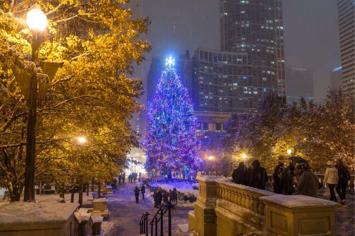 Natale a Chicago, credits Visit Chicago