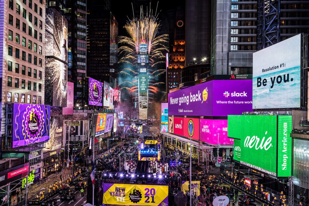 Ball Drop a Times Square
