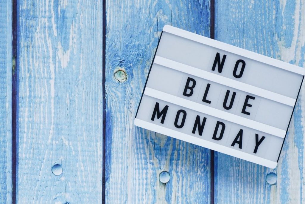 No blue monday