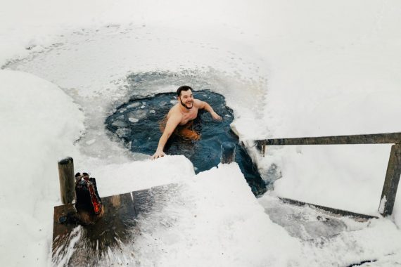 ice hole swimming Estonia credits Rauno Liivand