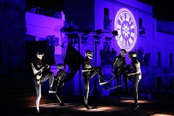 Dansa de la mort, Settimana Santa in Catalogna