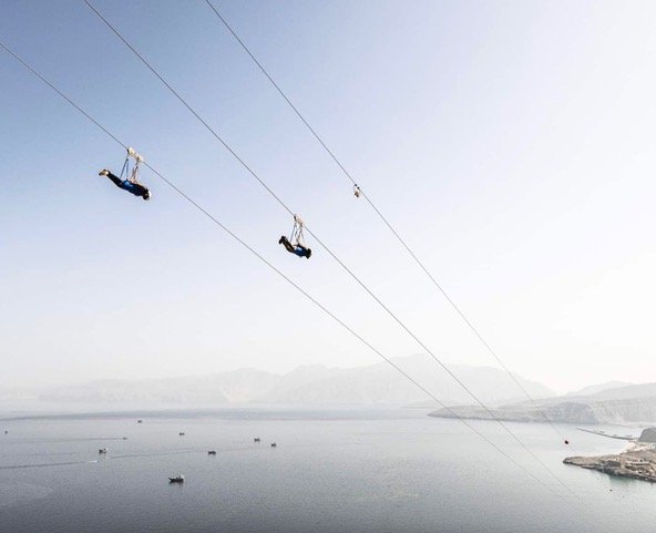 Zipline Oman Crediti Oman Adventure Center