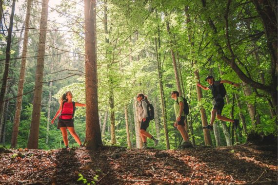 Family Forest Bathing nel Garda Trentino